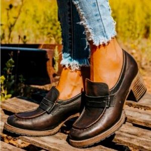 Freebird by Steven BRISTOL heeled loafers NEW size 8